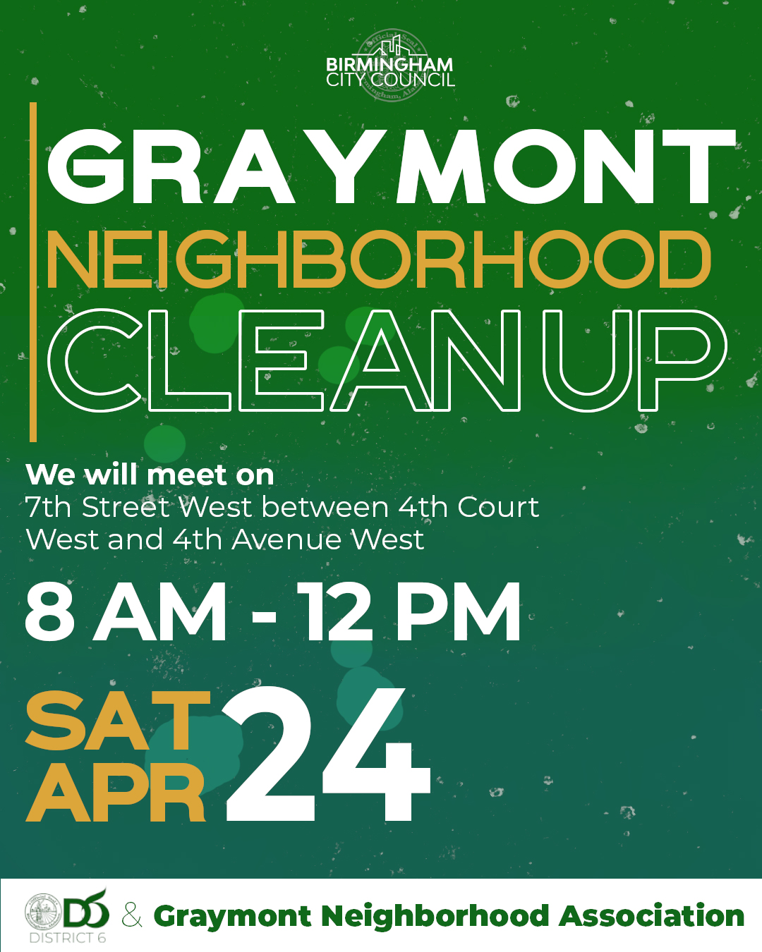 Graymont Neighborhood Cleanup The Official Website of the Birmingham